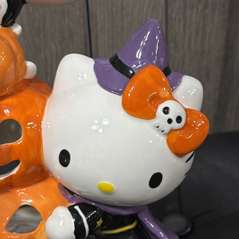 Blue Sky Clayworks Hello Kitty & Cinnmoroll Halloween Pumpkins Heather Goldminc - Picture 2 of 9